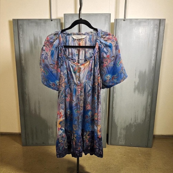 Virtuelle - Colorful Paisley bohemian Style Top or Mini Dress (18) - Picture 10 of 10